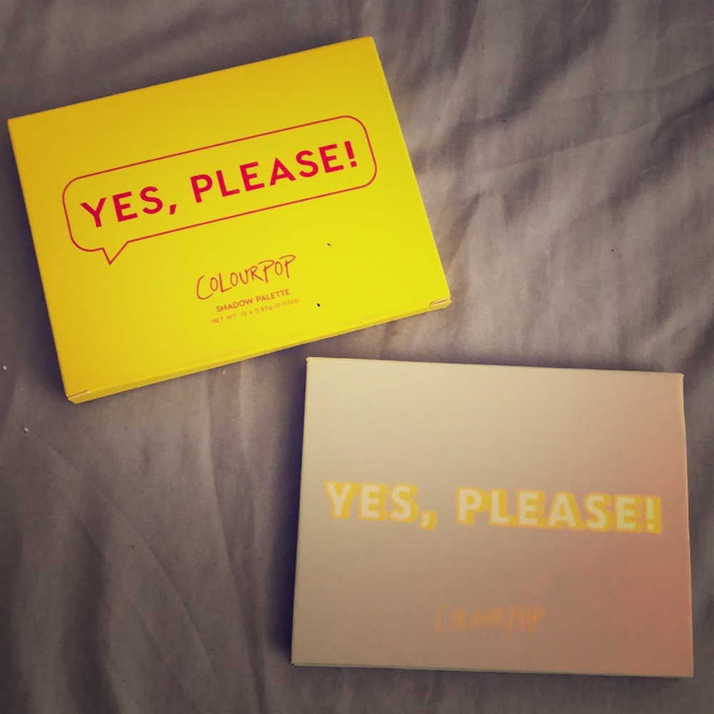 ColourPop YES PLEASE eye shadow palette